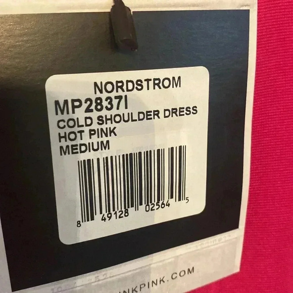 NWT Minkpink cold shoulder mini dress - Picture 7 of 7